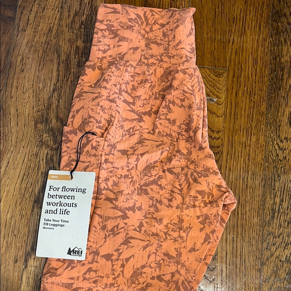 Terracotta Patterned Leggings